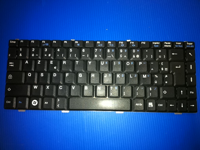 Clavier AZERTY pour FUJITSU Amilo PA1538